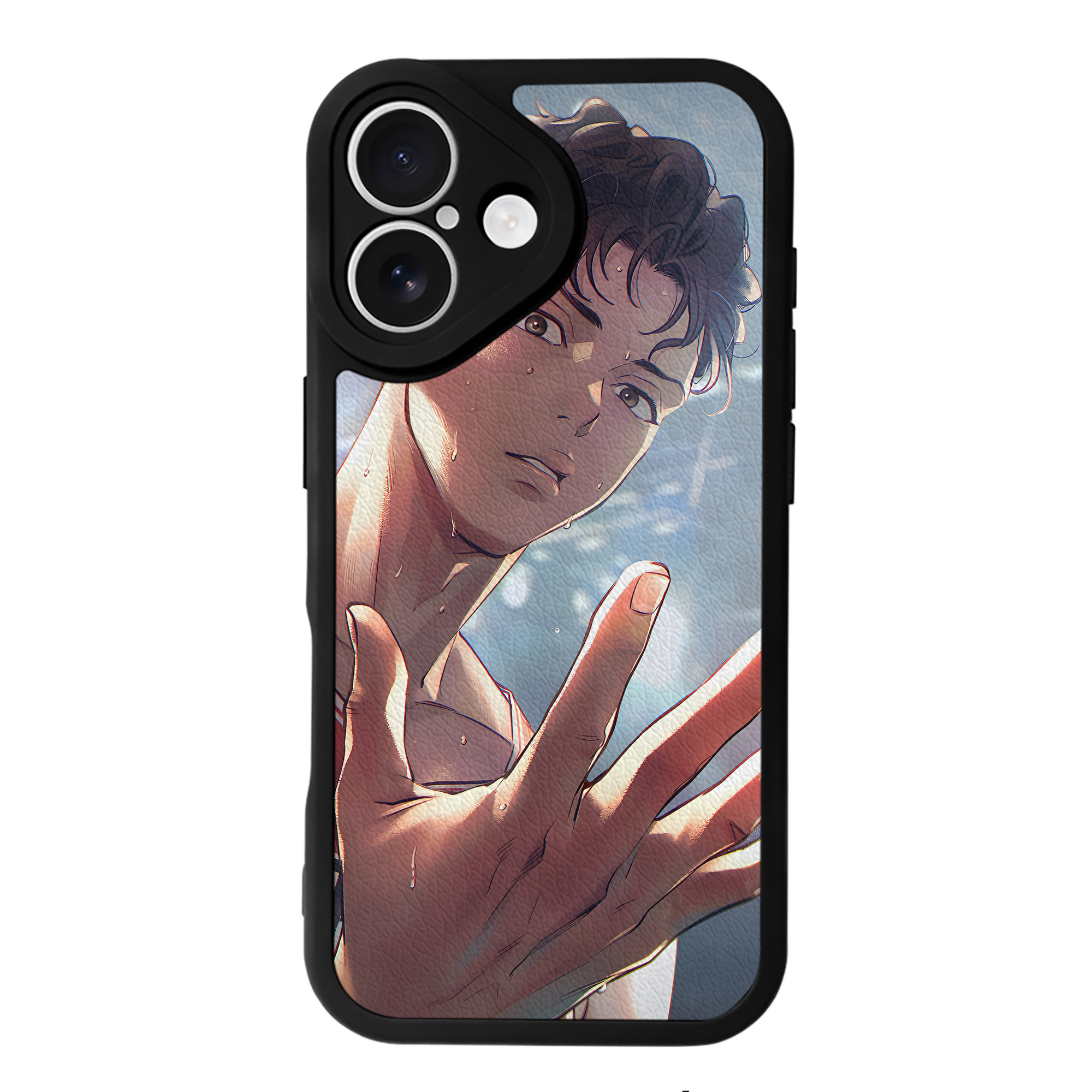 （画像用） SLAM DUNK／スラムダンク 【iPhone 16シリーズ対応】シリコンスマホケース（レザー調） 材質：シリコン